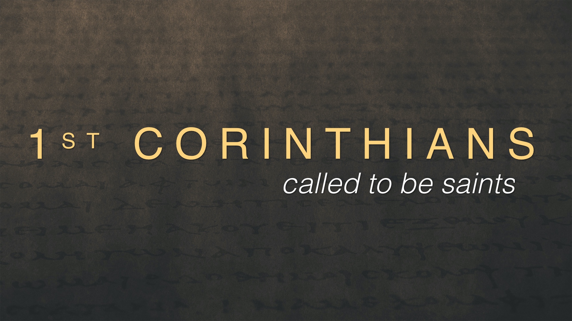 A Theology of Radical Contentment part 2 (1 Corinthians 7:17-24)