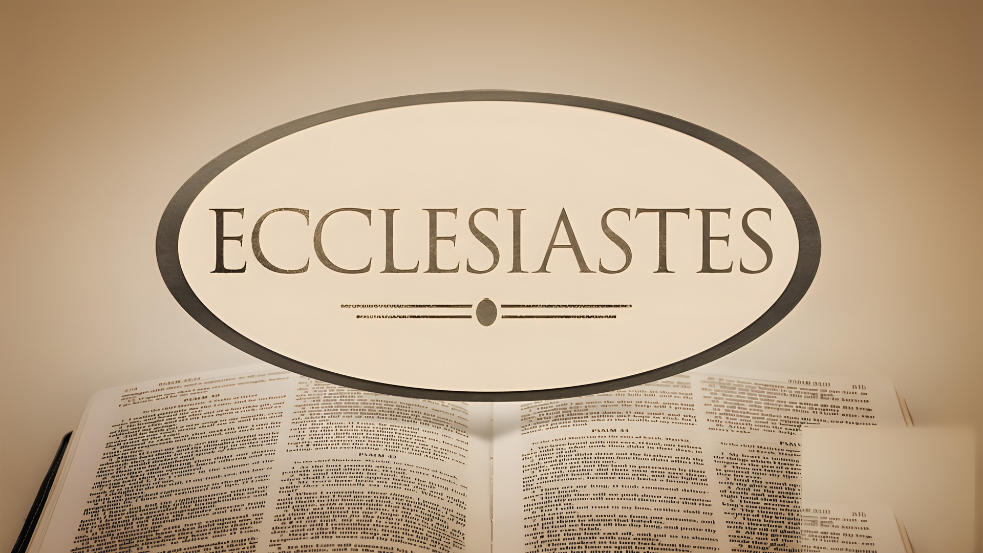 Ecclesiastes 1:2
